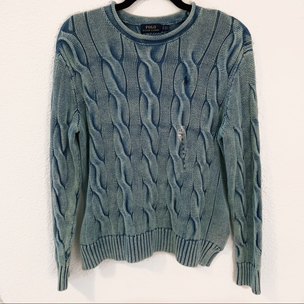 NWT ralph lauren blue sweater